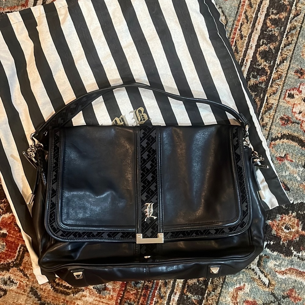 L.A.M.B. Leather Handbag